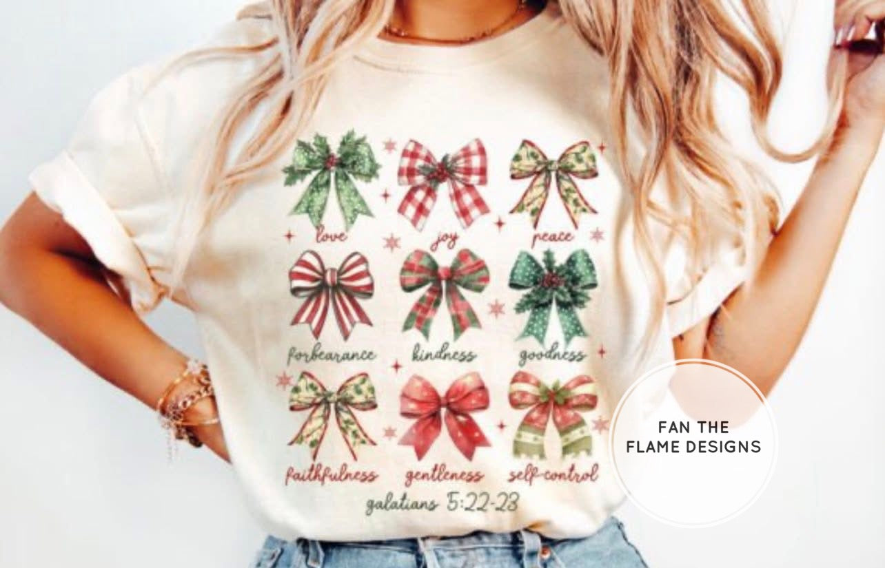 Coquette Christian Christmas Short/Long/Sweatshirt