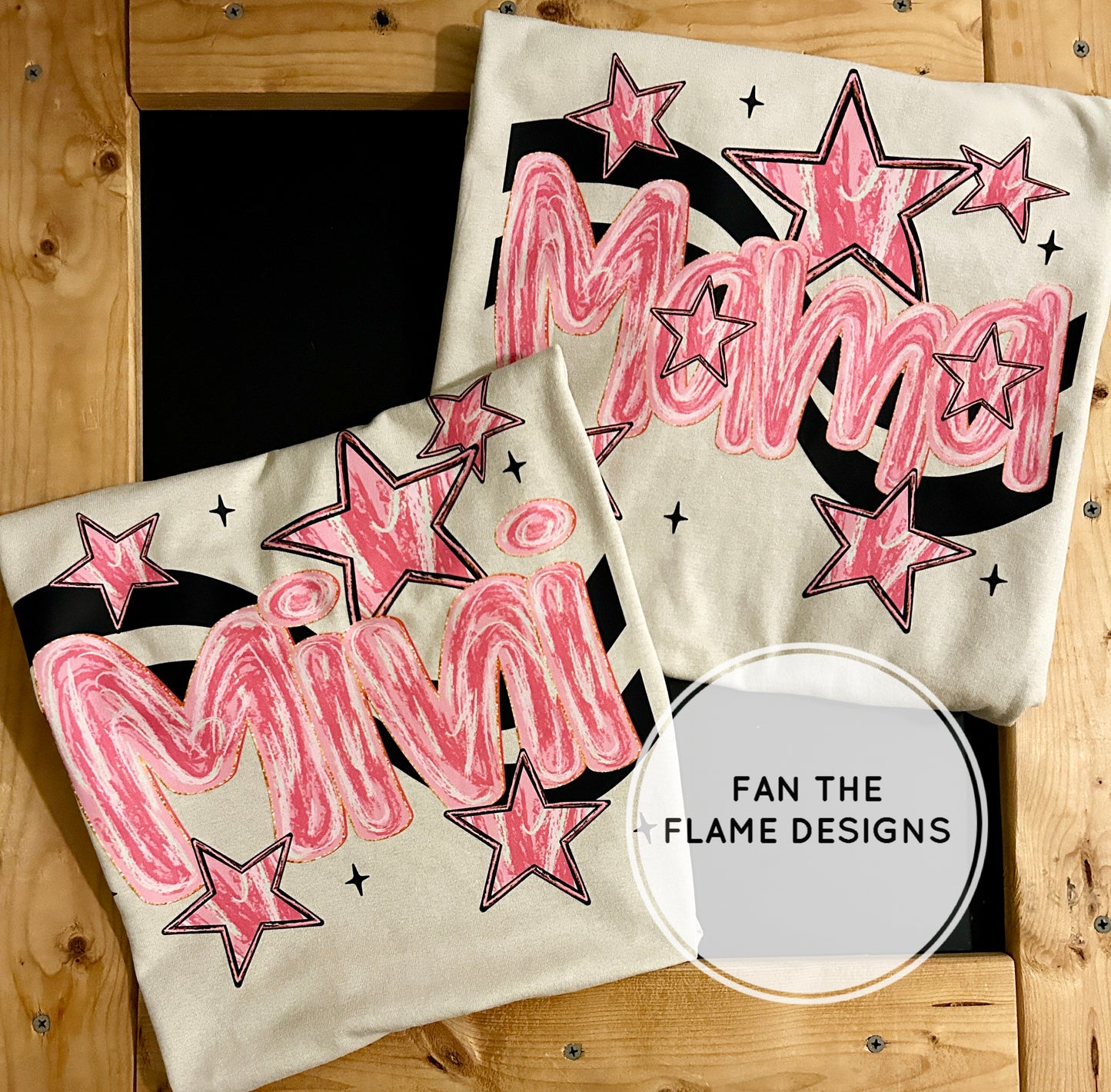 Mama/Mini with stars Short/Long/Sweatshirt