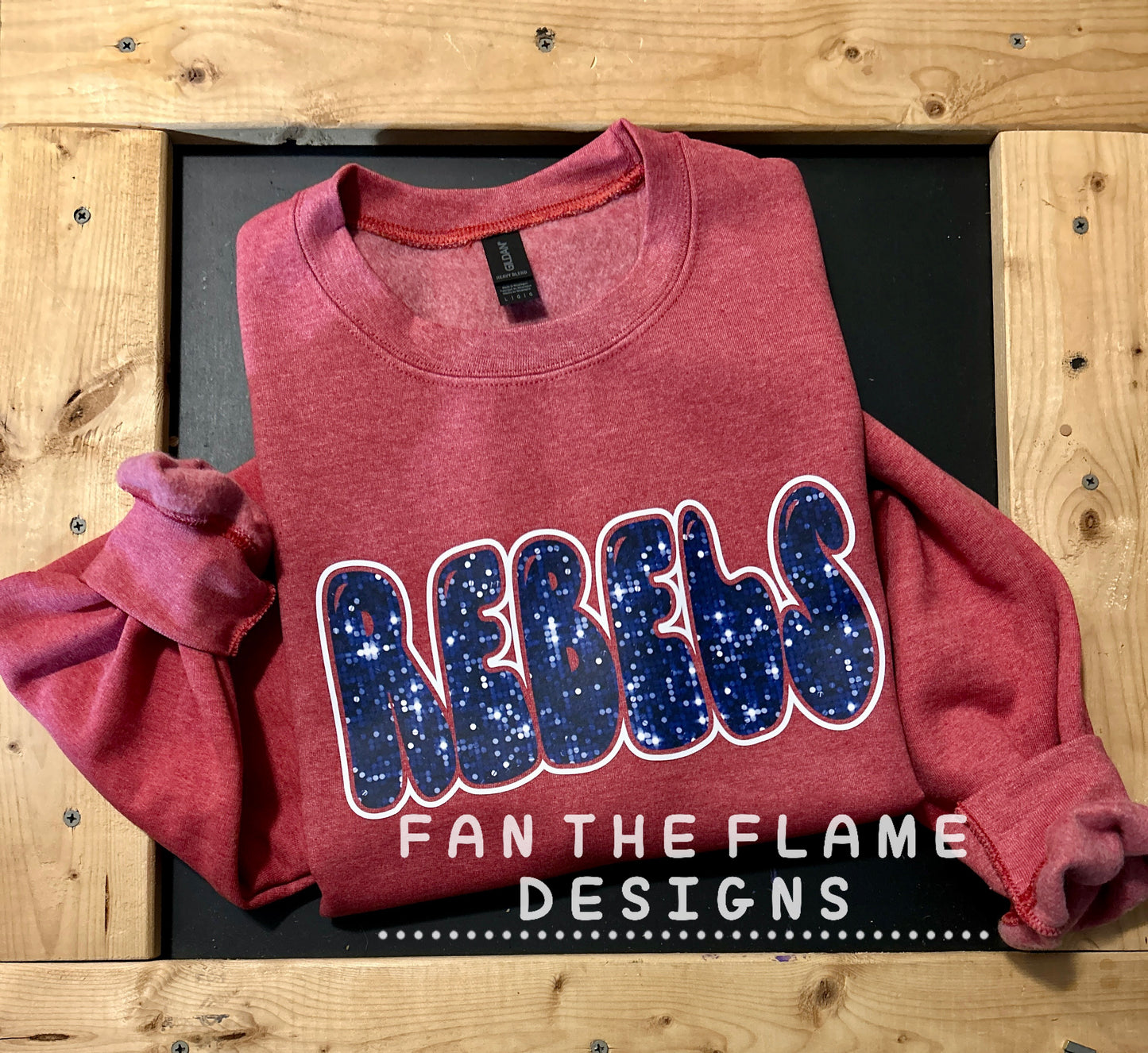 Rebels Glitter Disco tee/sweatshirt