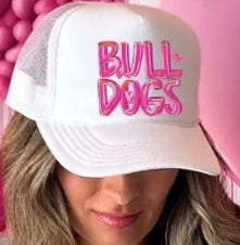 Mascot pink brushstroke Hat