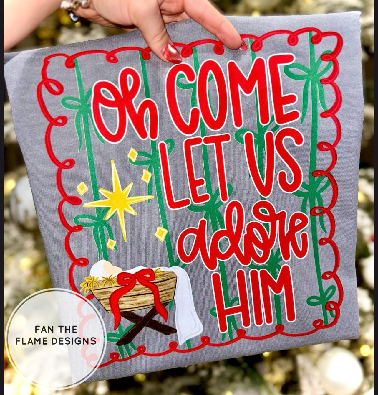 Oh come let us adore him Short/Long/Sweatshirt