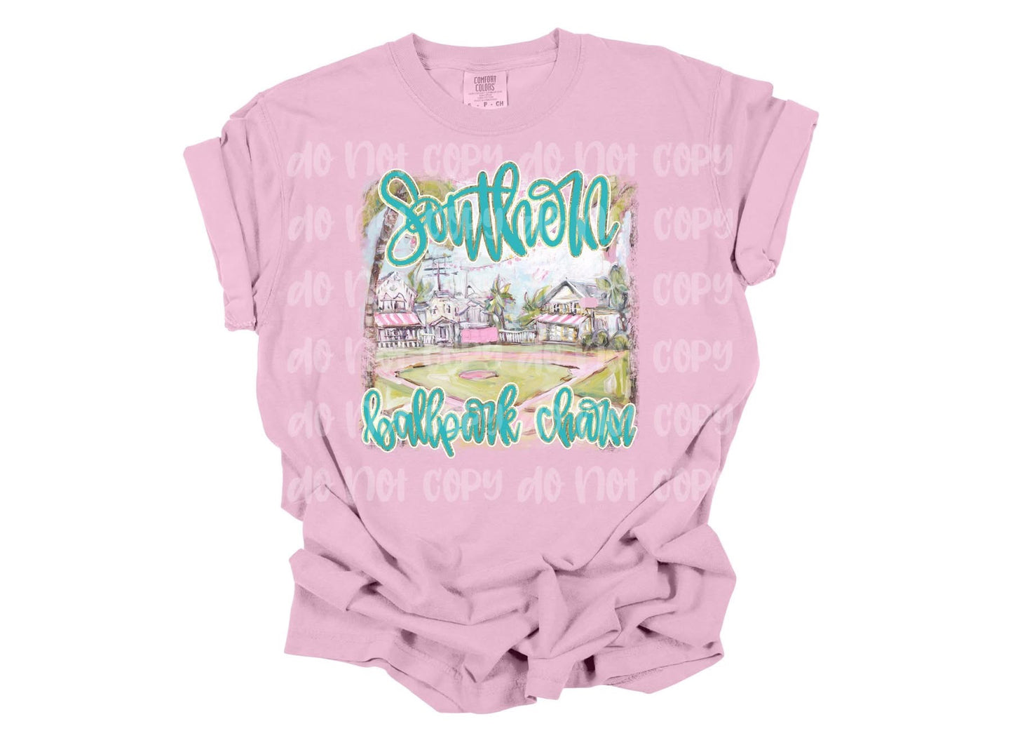 Southern Ballpark Charm Short/Long/Sweatshirt