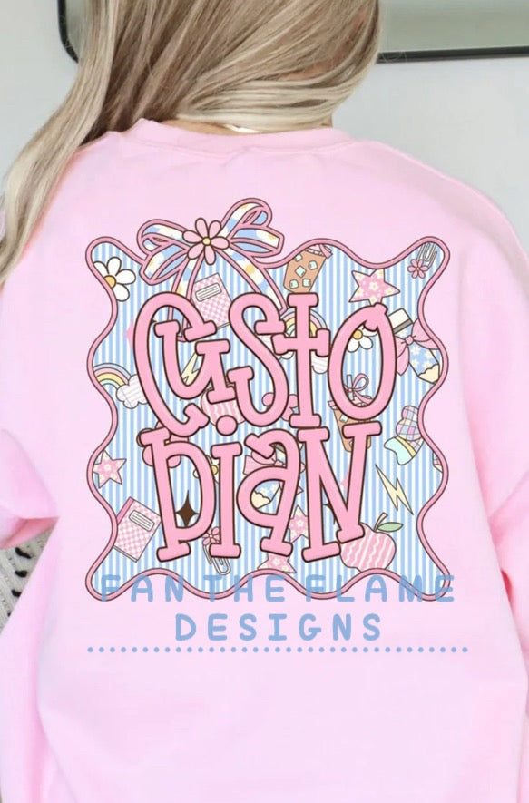 Seersucker frame Grade Levels tee/tank