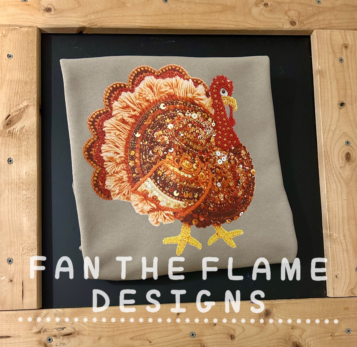 Turkey realistic yarn Tee/Sweatshirt