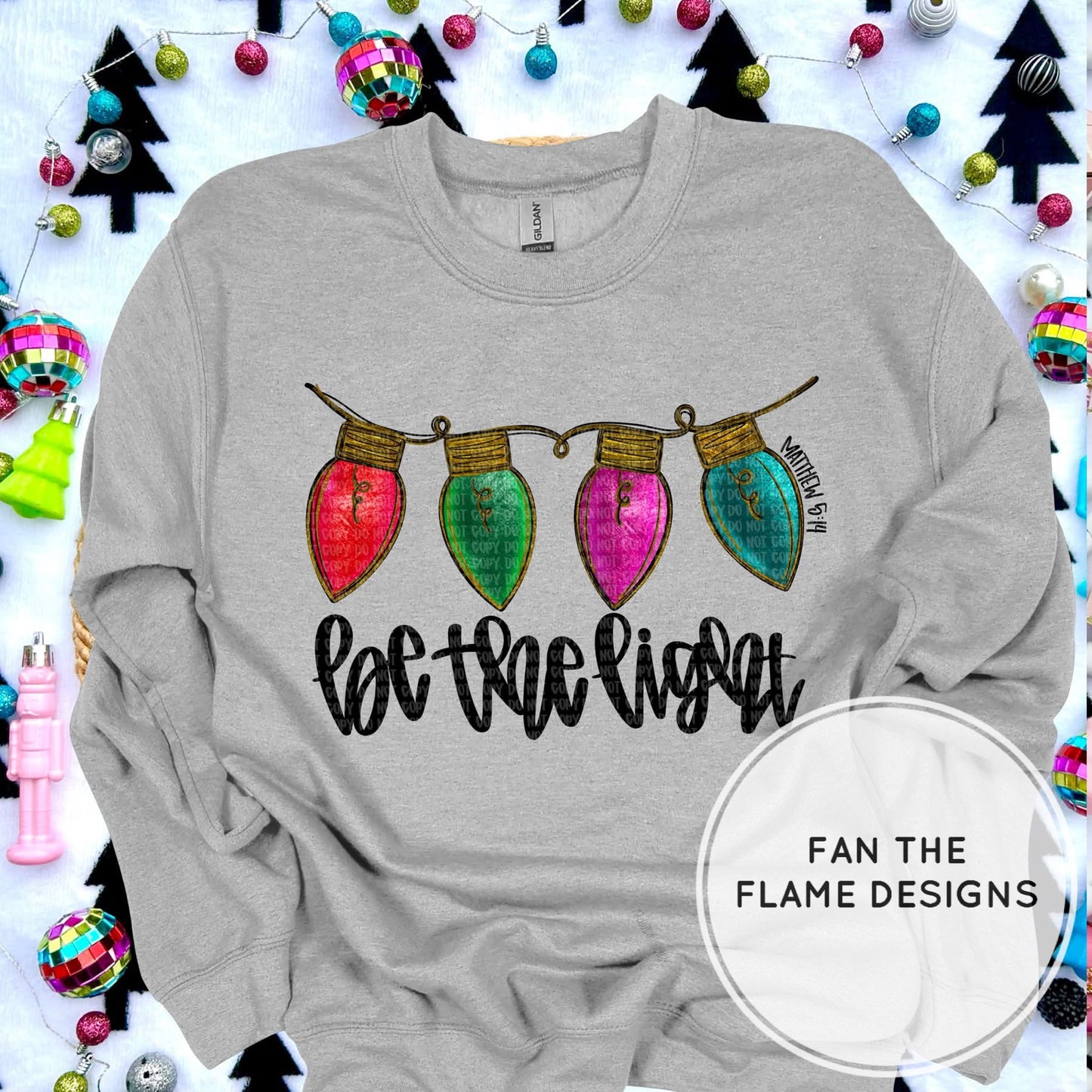 Be the Light Foil Short/Long/Sweatshirt