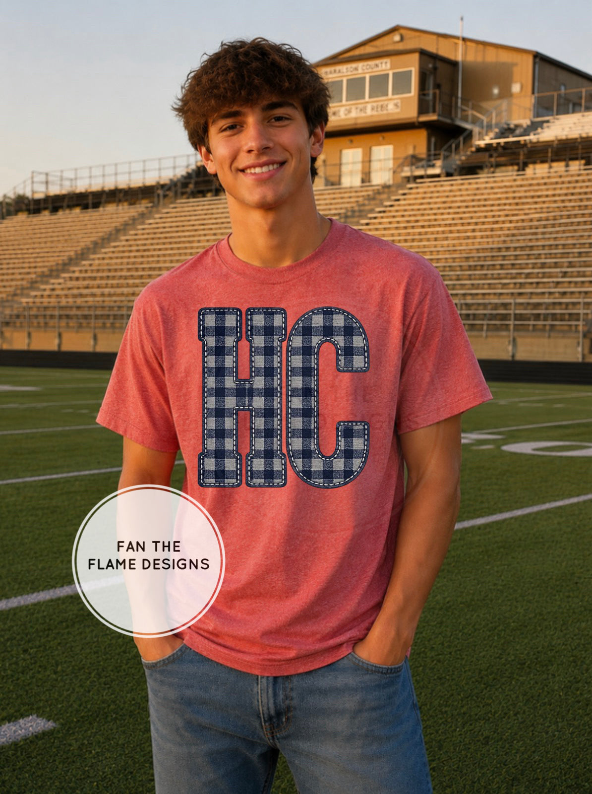 Friday Night HC Gingham