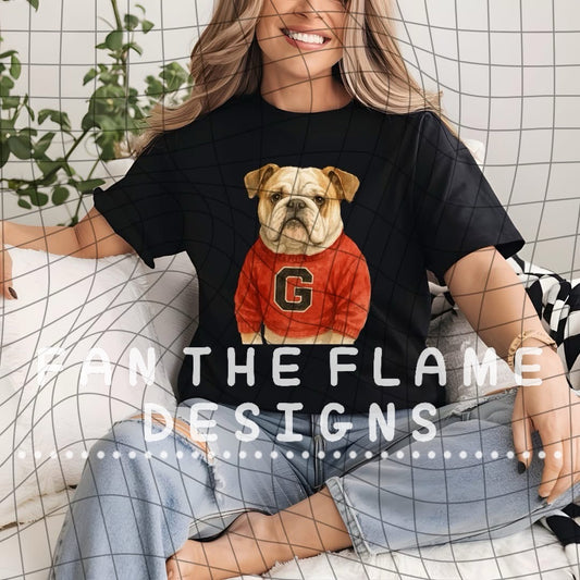 Bulldog Tee/Sweatshirt