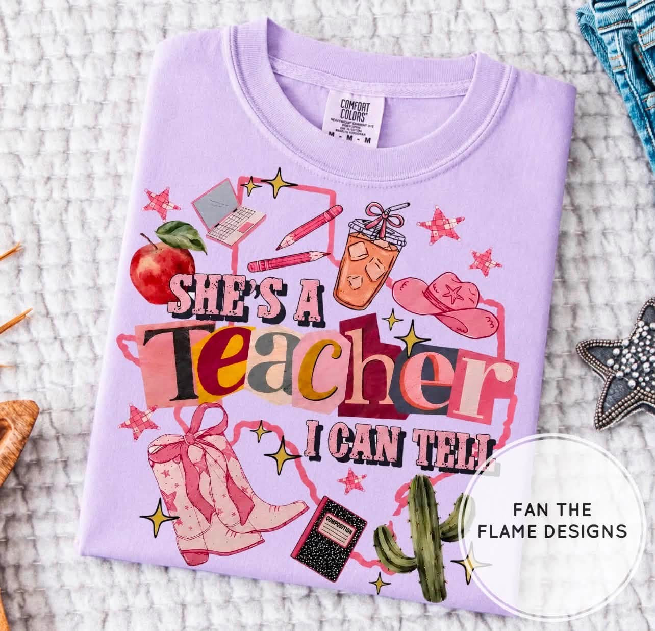 She’s a teacher I can tell
