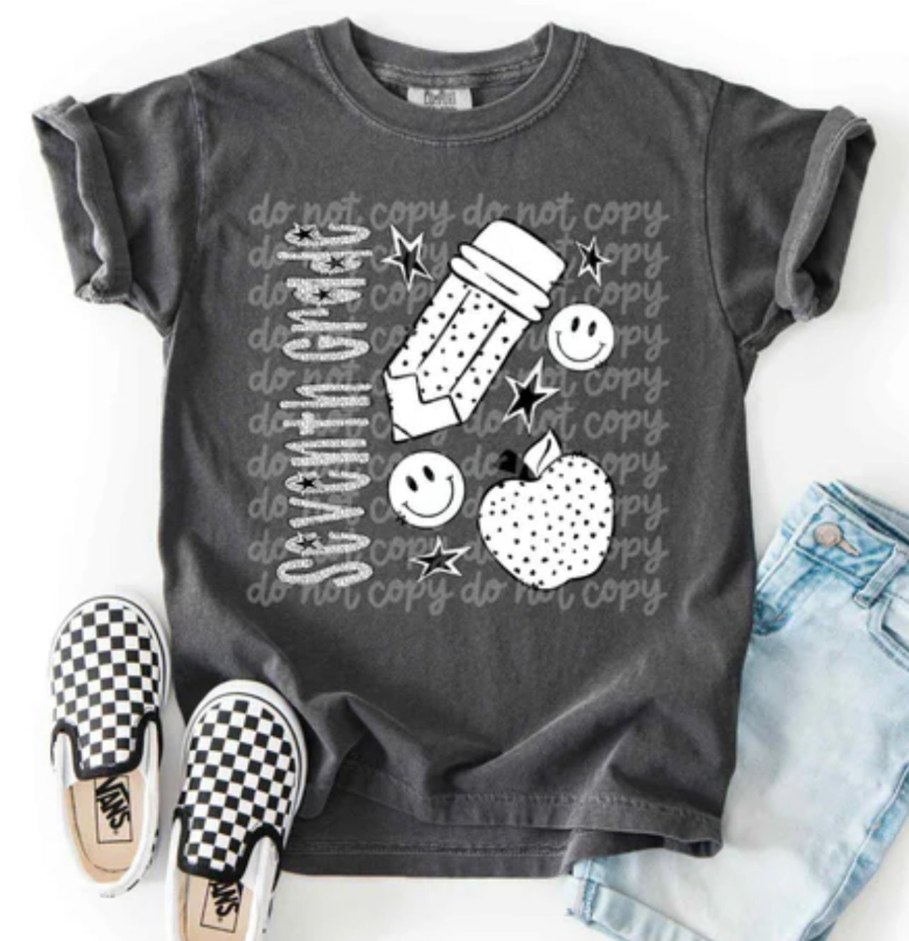 Dotted Grade Levels tee/tank