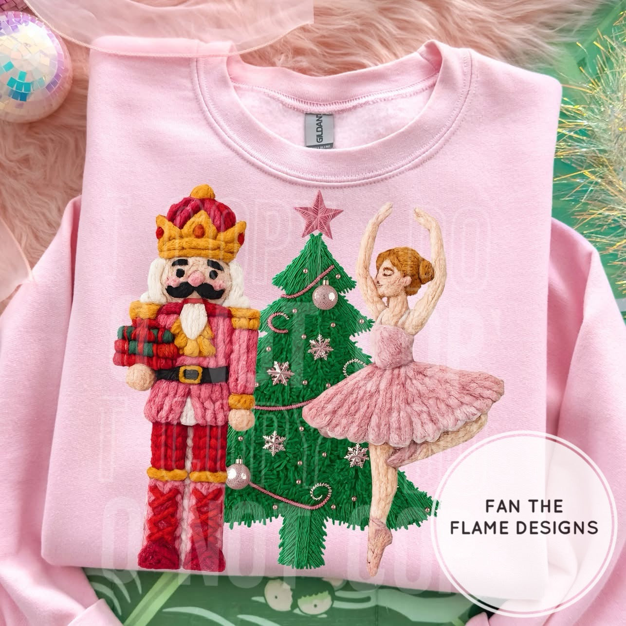 Nutcracker ballerina Faux yarn Short/Long/Sweatshirt