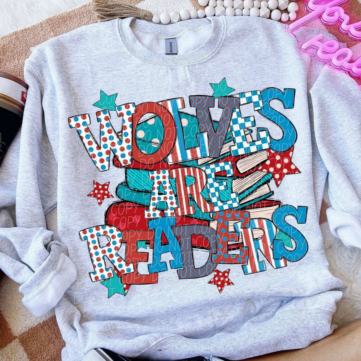 Mascots are Readers Short/Long/Sweatshirt