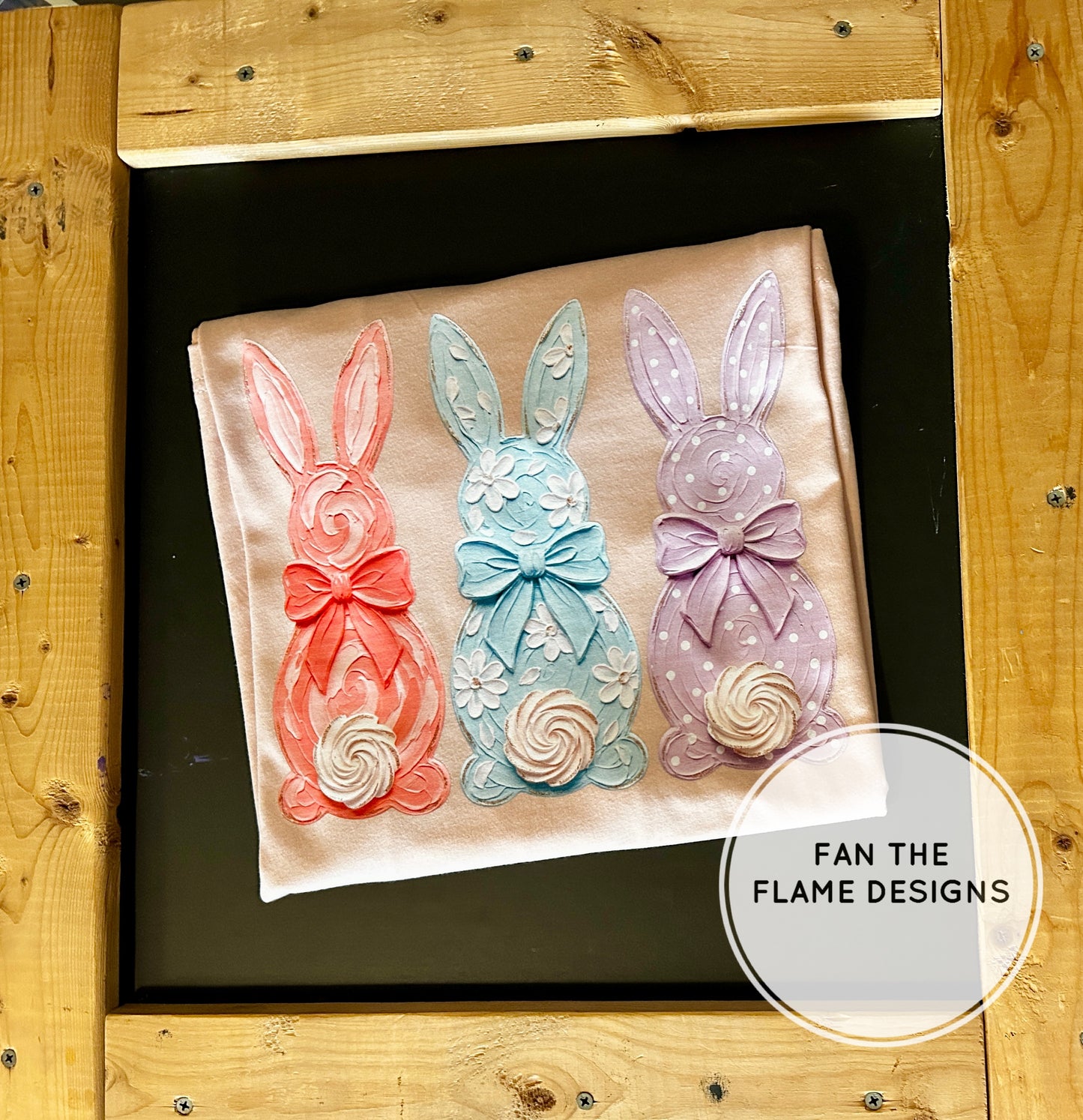 Brushstroke Bunny Trio Short/Long/Sweatshirt