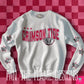 Wavy College Football tee/sweatshirt