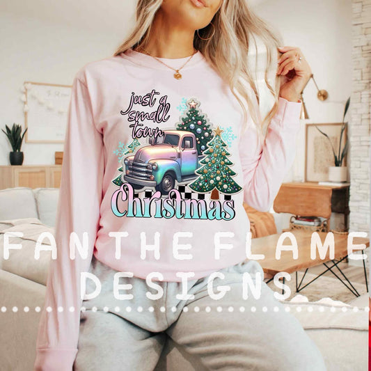 Just a small town Christmas pastels Tee/Sweatshirt