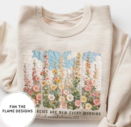 His Mercies are new every morning Short/Long/Sweatshirt