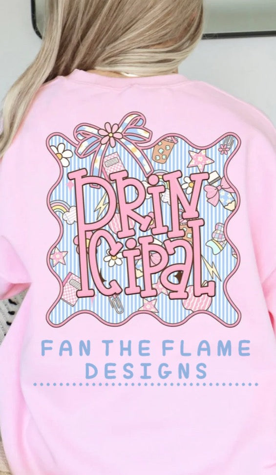 Seersucker frame Grade Levels tee/tank