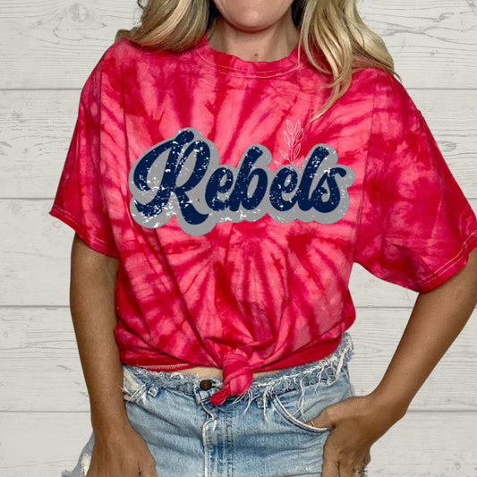 Distressed Rebels tee/sweatshirt