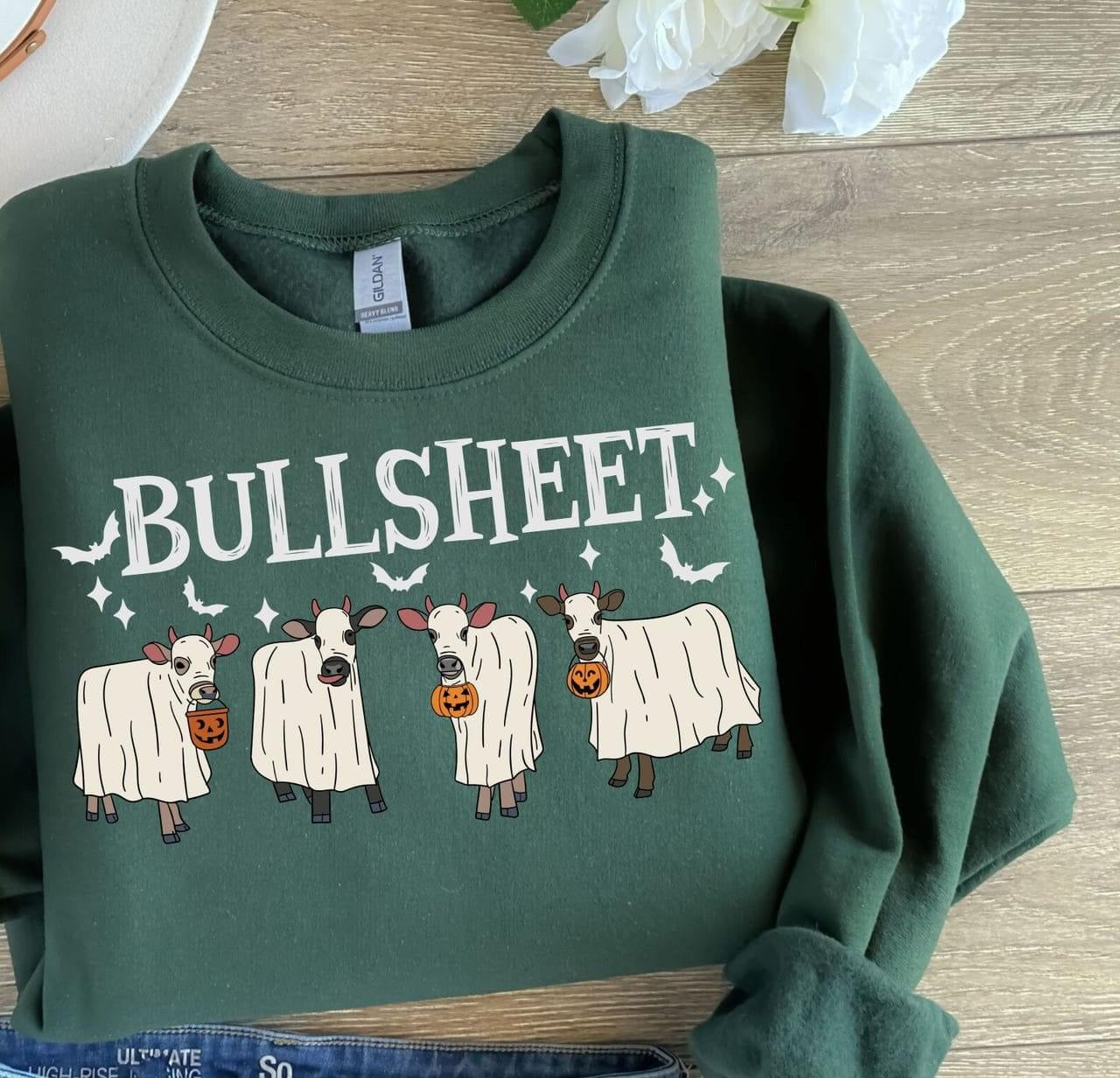 Bullsheet cows tee/sweatshirt