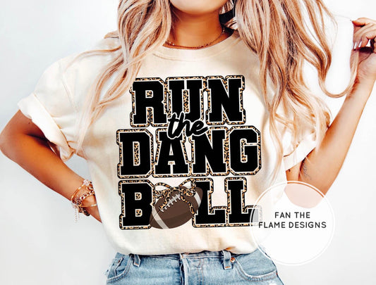 Run the dang ball