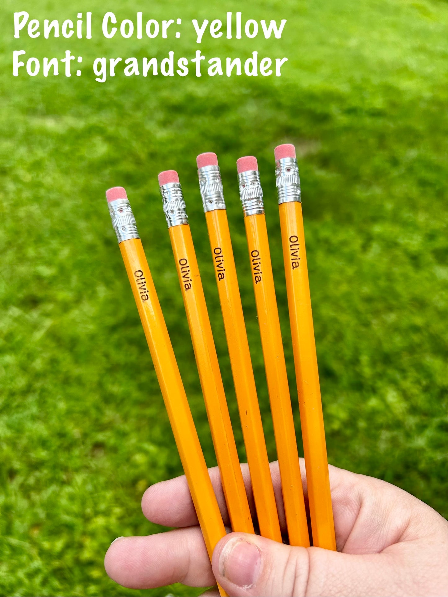 Custom Engraved Pencils
