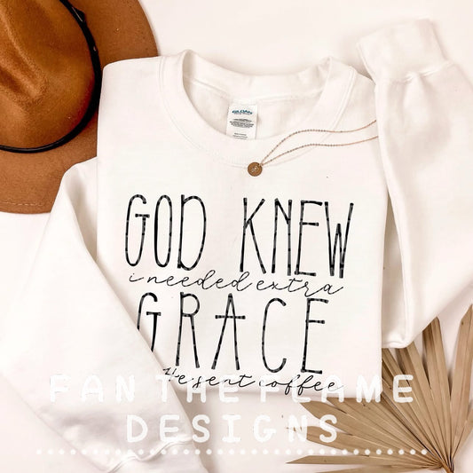 God knew grace Tee/Sweatshirt