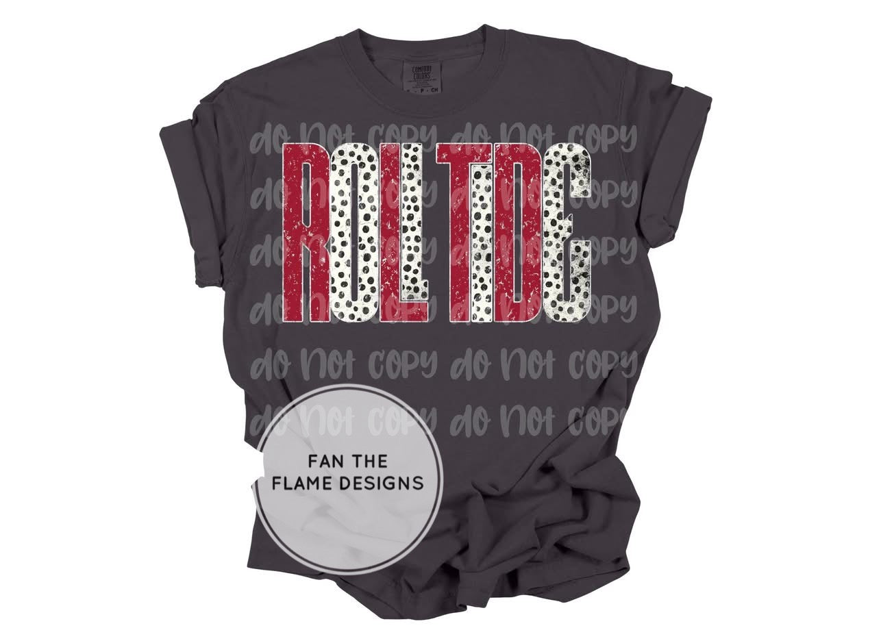 Dalmatian Dot Teams Short/Long/Sweatshirt