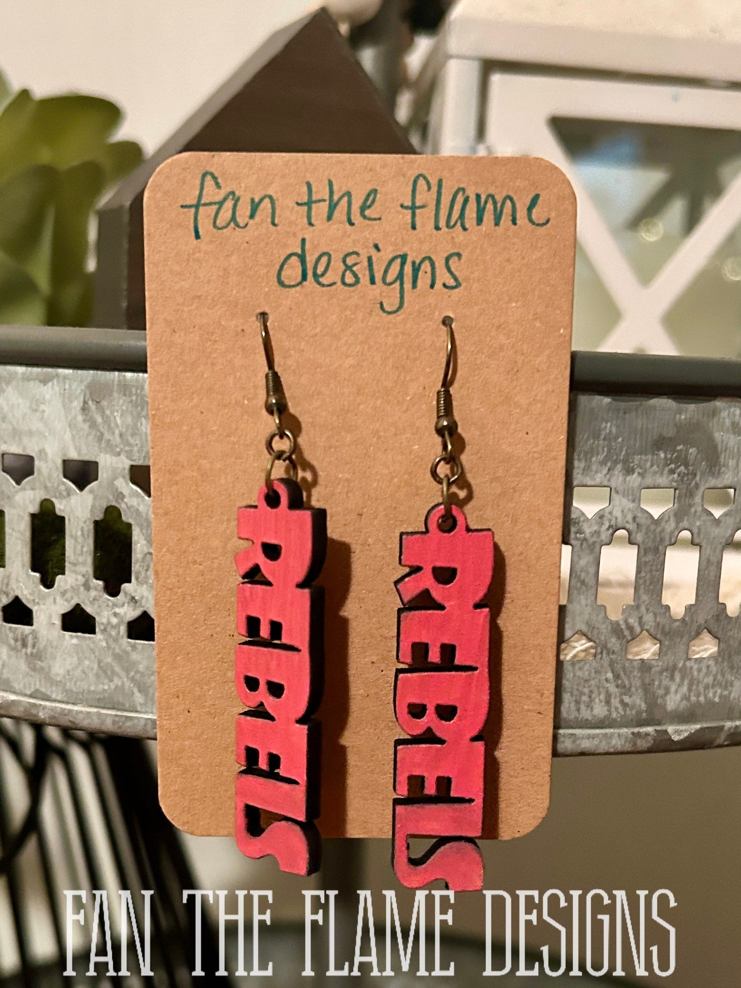 Handmade Rebel Dangle Earrings