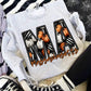 Faux Embroidered Pumpkin Filled State tee/sweatshirt