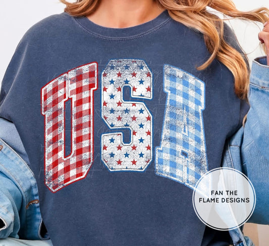 Gingham Varsity USA