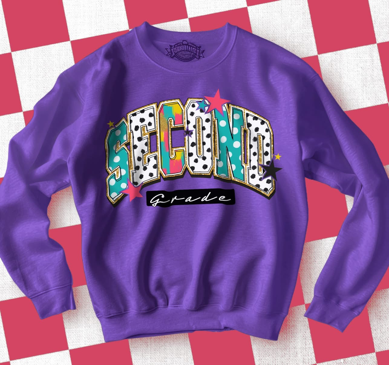 Grade Level polkadot Tee/Sweatshirt