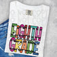 All Grade Level Teacher crayon tee/sweatshirt