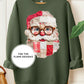Patchwork Santa Tee/Sweatshirt