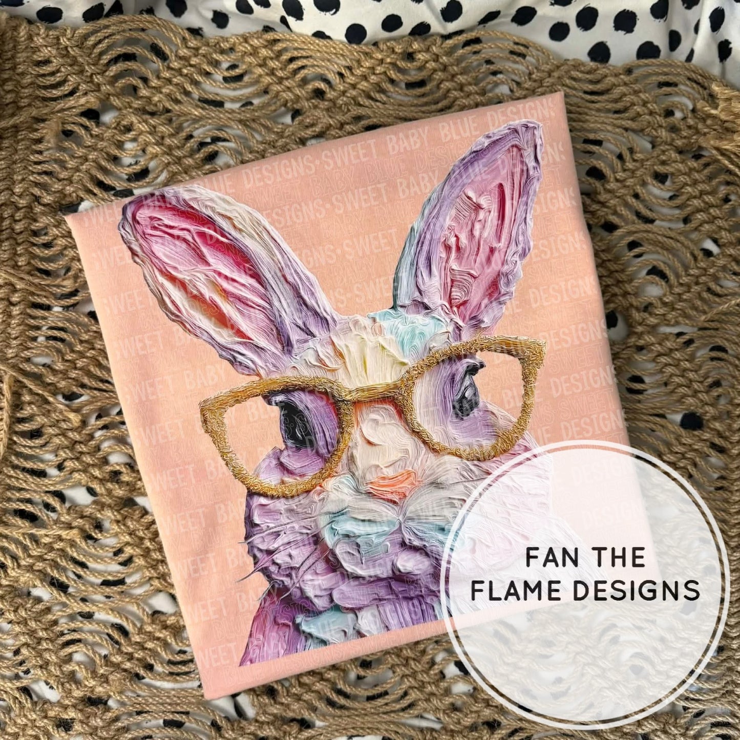 Brushstrokes Bunny Short/Long/Sweatshirt
