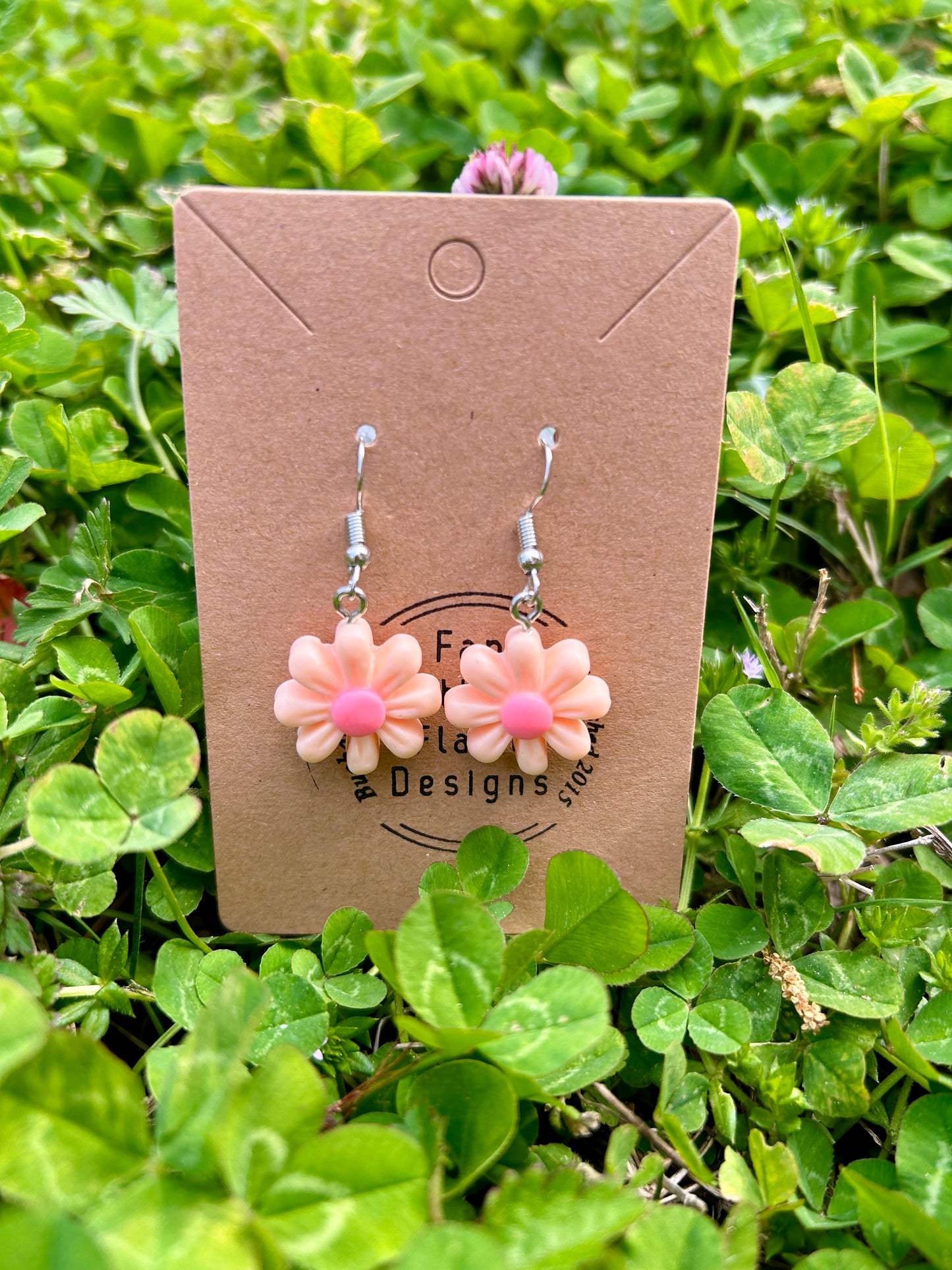 Flower Dangle Earrings