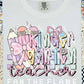 Grade Level Teacher with bows and pencils Tee/Sweatshirt