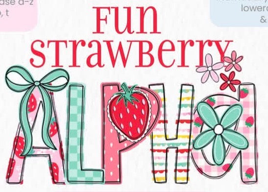 Personalized Strawberry Patch