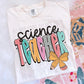 Teacher pencil bow tee/sweatshirt