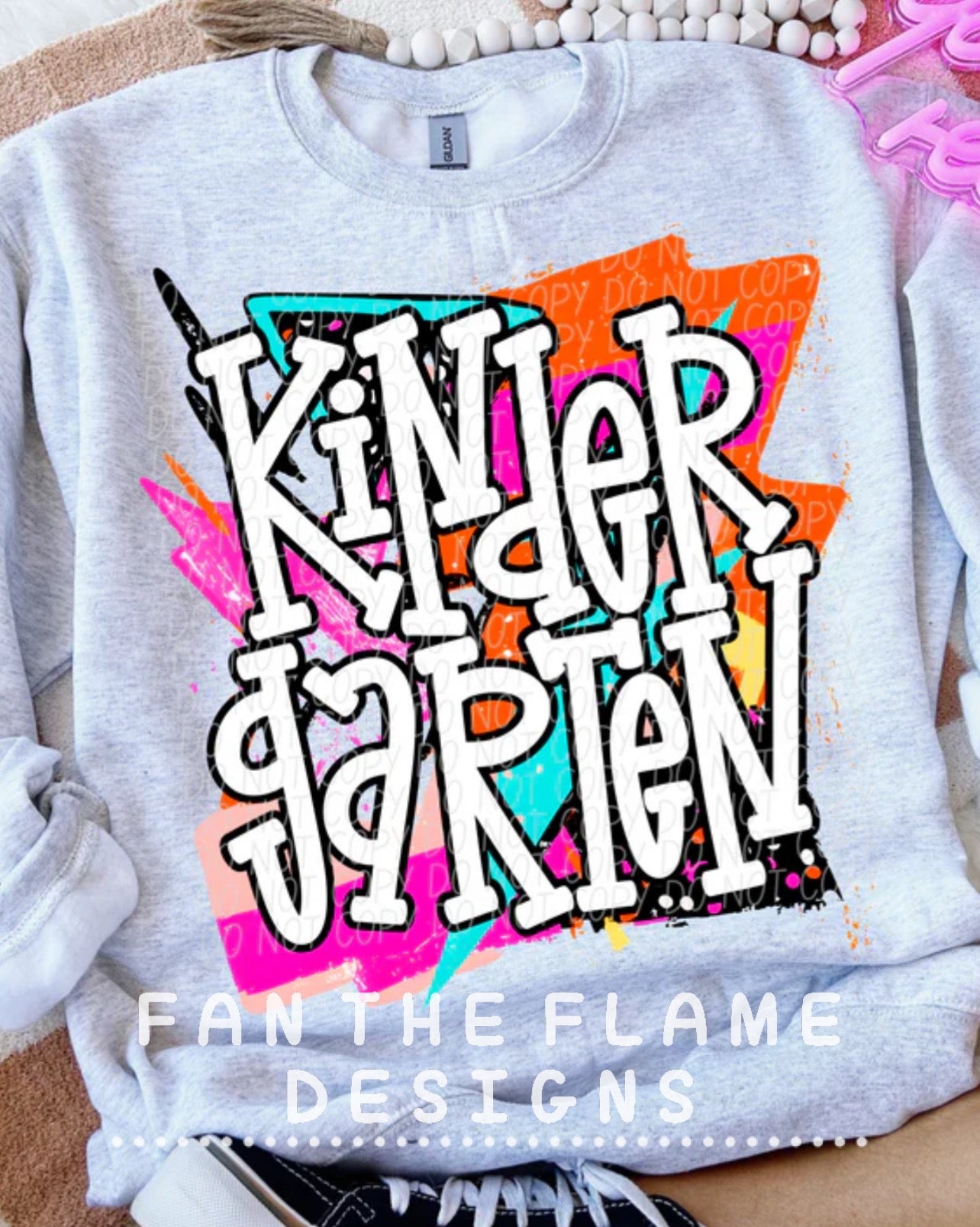 Bright Retro Grade Levels Tee/Sweatshirt