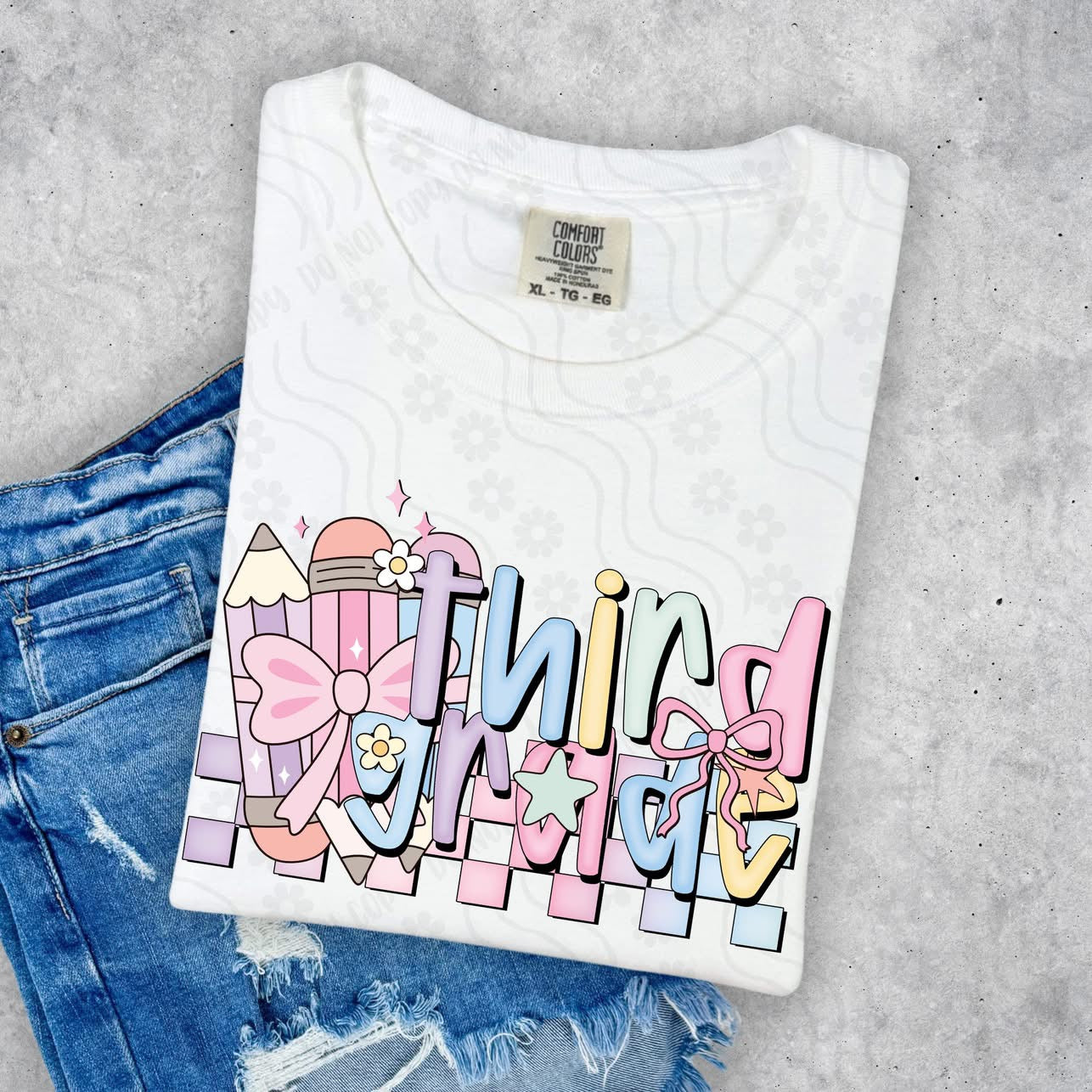 Grade Level preppy with pencils Tee/Sweatshirt