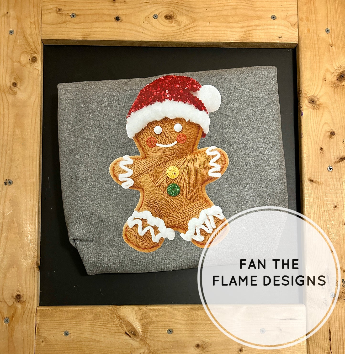 Gingerbread realistic yarn Tee/Sweatshirt