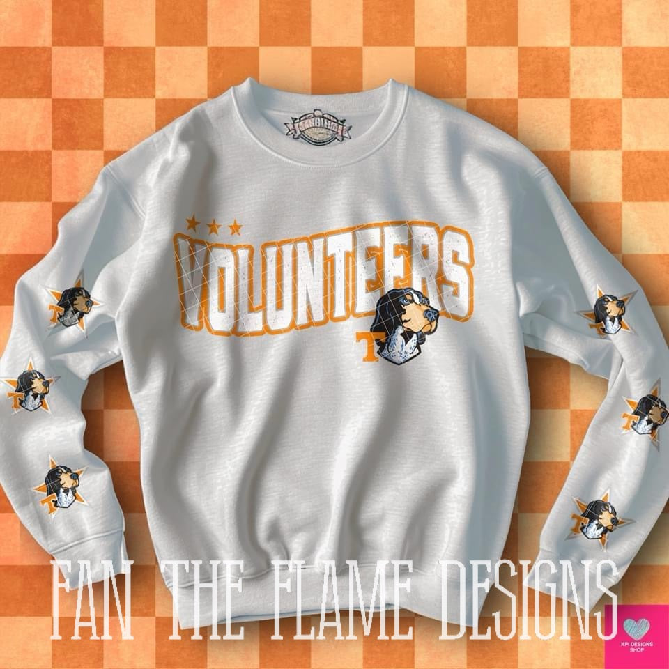 Wavy College Football tee/sweatshirt