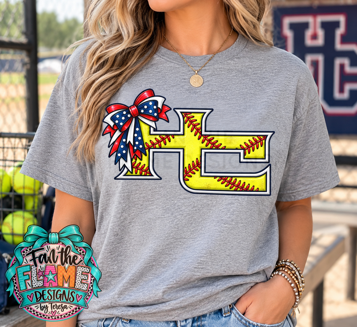 HC Logo In Softball