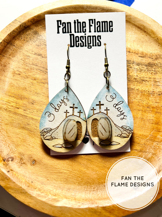 3 Days Handmade Dangle Earrings