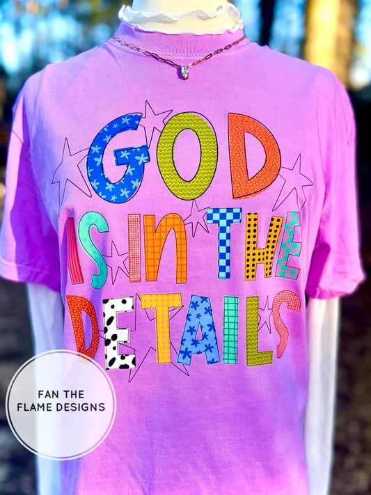 God is in the details Short/Long/Sweatshirt