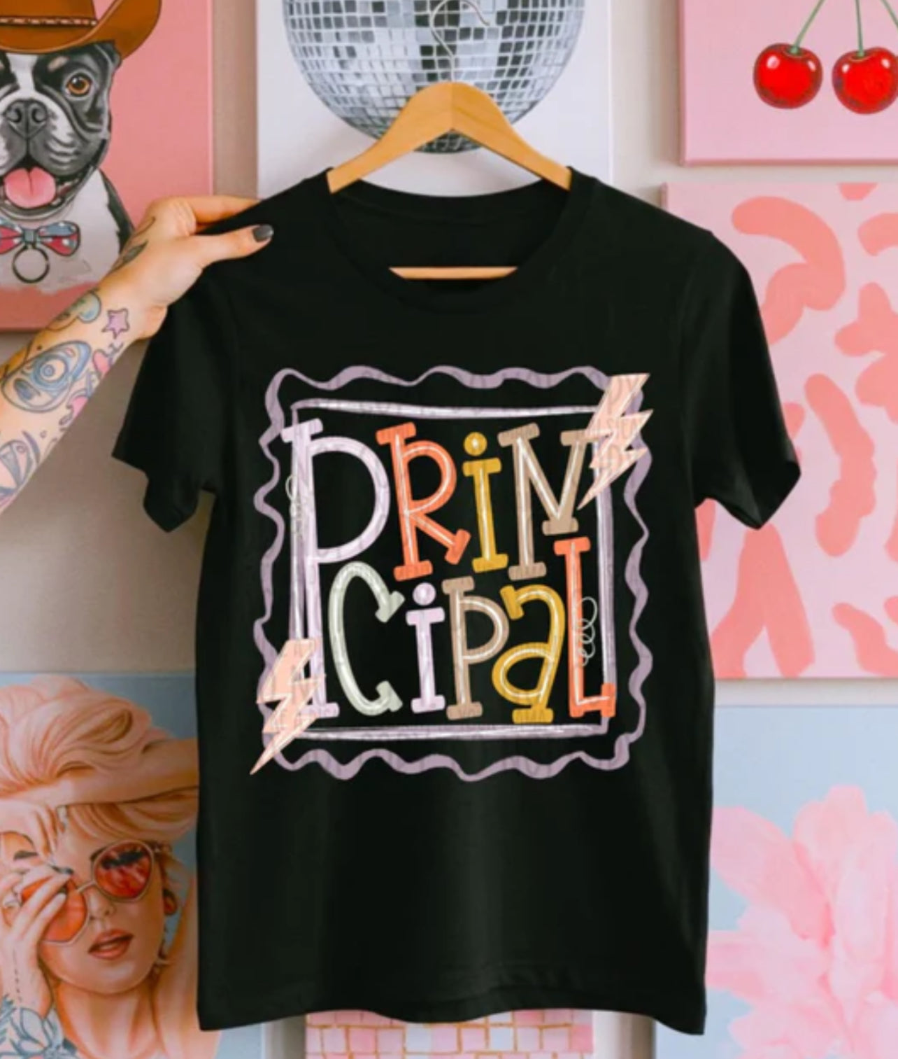 School Doodle Stamp tee/sweatshirt