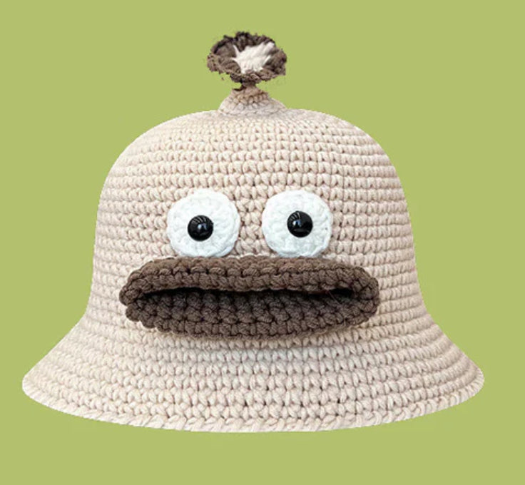 Autumn and Winter Cartoon Knitted Beanie