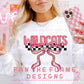Team pink and gold with bow tee/sweatshirt