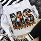 Faux Embroidered Pumpkin Filled State tee/sweatshirt