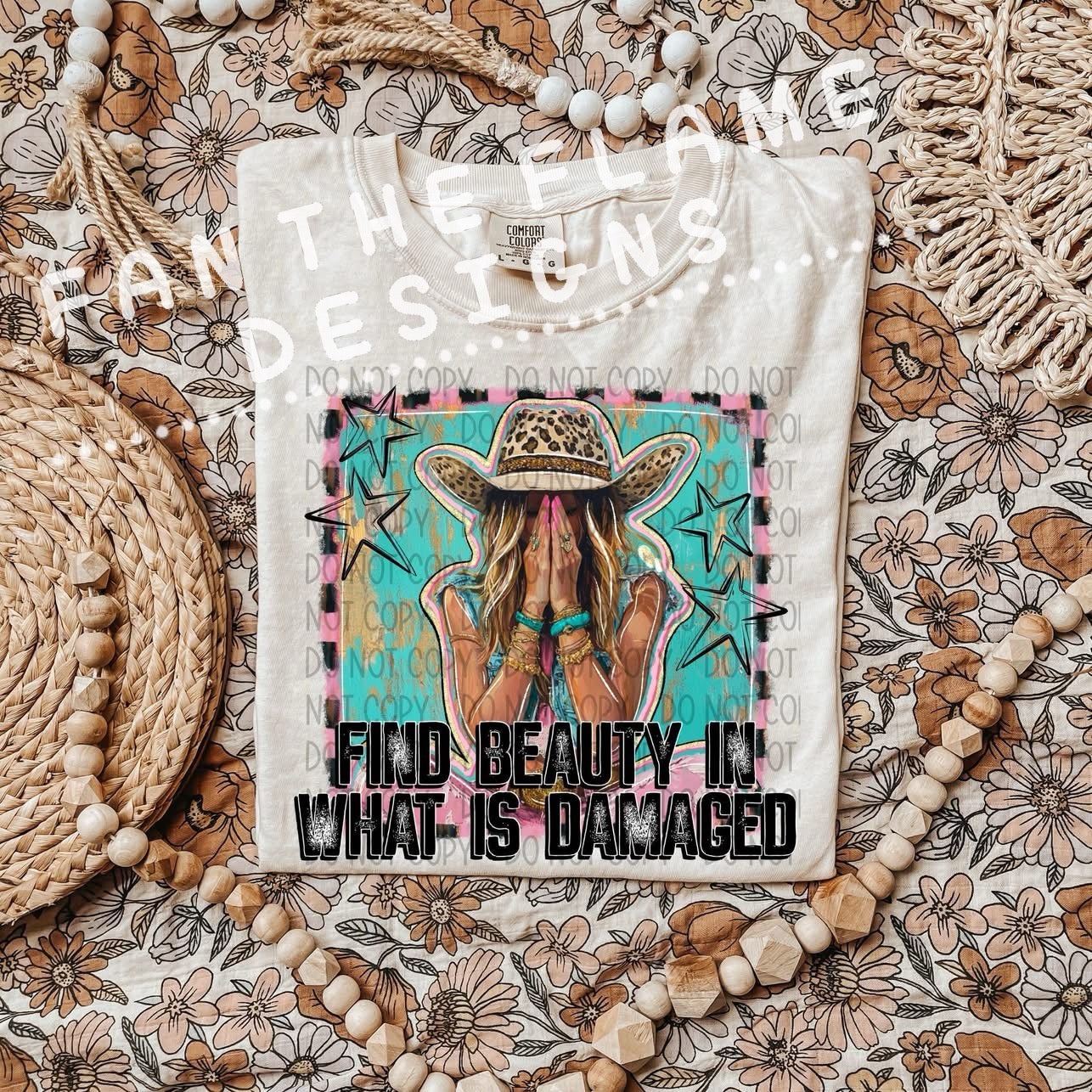 Find beauty in what is damaged tee/sweatshirt