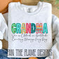 She is Clothed - patterned faux embroidery tee/sweatshirt